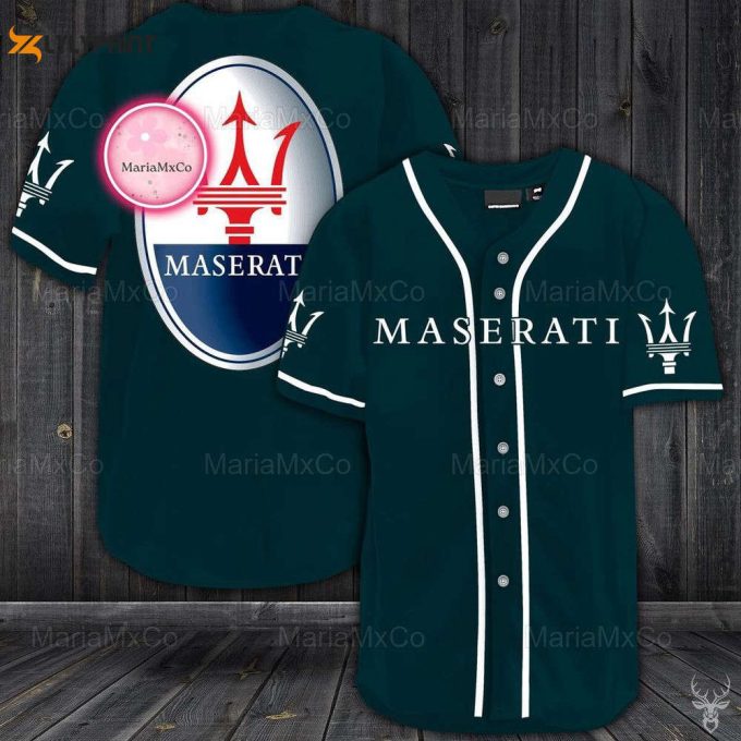 Car Maserati Shirt, Maserati Baseball Jersey, Maserati Tshirt 2