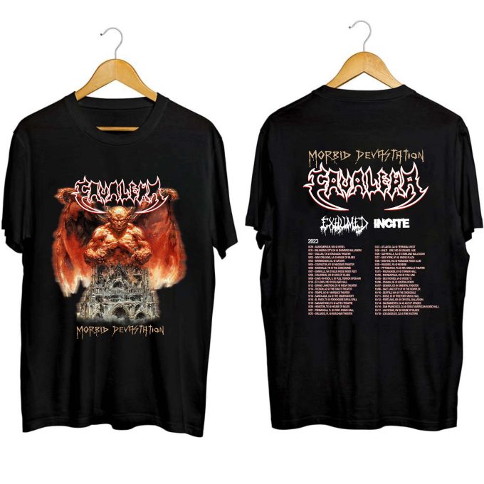 Cavalera Conspiracy Morbid Devastation Tour 2023 Shirt, Cavalera Conspiracy Band Fan Shirt, Cavalera Conspiracy 2023 Concert Shirt 1