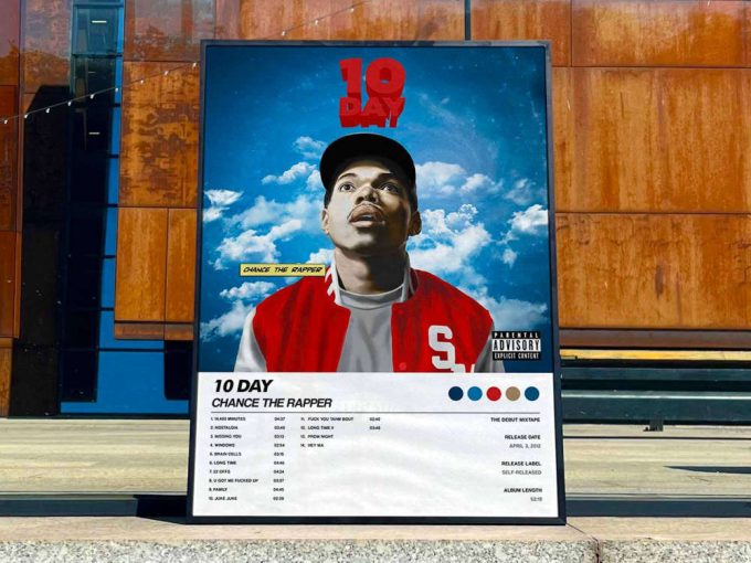 Chance The Rapper &Quot;10 Day&Quot; Album Cover Poster #6 3