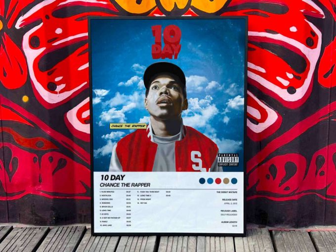 Chance The Rapper &Quot;10 Day&Quot; Album Cover Poster #6 4