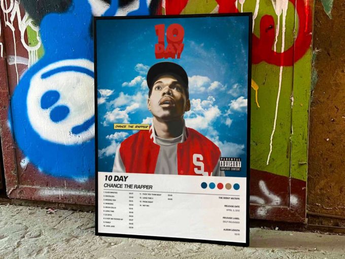 Chance The Rapper &Quot;10 Day&Quot; Album Cover Poster #6 7