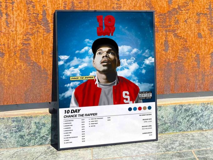 Chance The Rapper &Quot;10 Day&Quot; Album Cover Poster #6 8