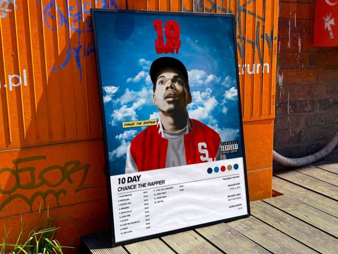 Chance The Rapper &Quot;10 Day&Quot; Album Cover Poster #6 9