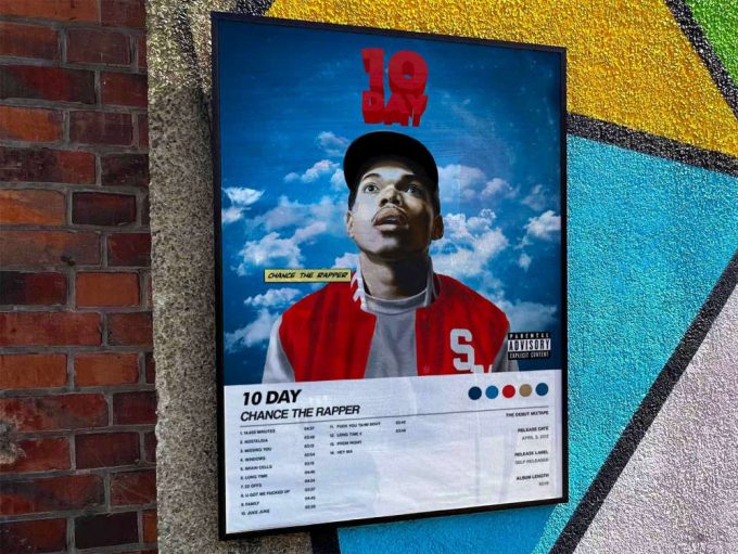 Chance The Rapper &Quot;10 Day&Quot; Album Cover Poster #6 10