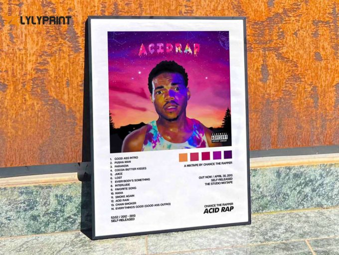 Chance The Rapper &Amp;Quot;Acid Rap&Amp;Quot; Album Cover Poster #2 1