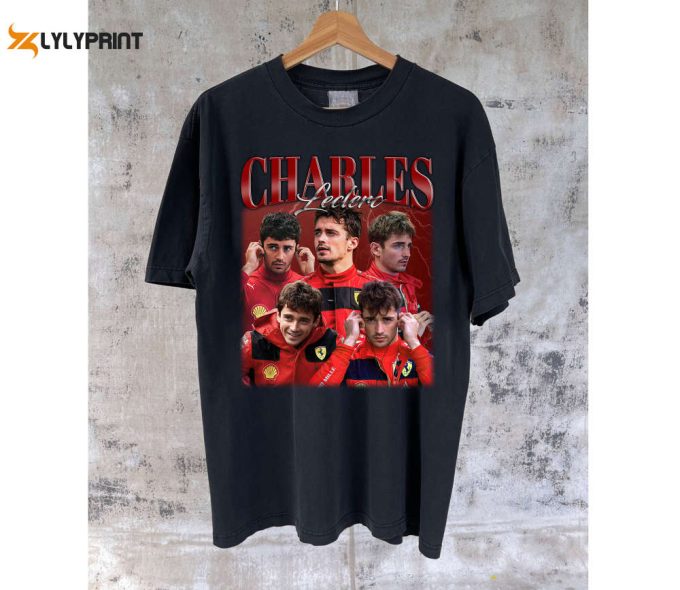 Charles Leclerc T-Shirt Charles Leclerc Shirt Charles Leclerc Tees Charles Leclerc Sweater Gift For Him Sport Gifts 1