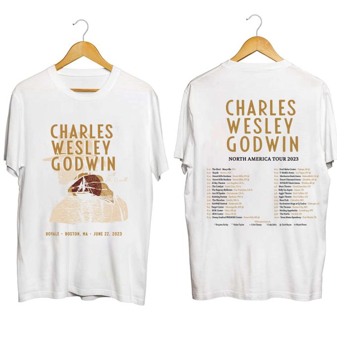 Get Ready For The Charles Wesley Godwin North American Tour 2023 With Stylish Fan Shirts! 3