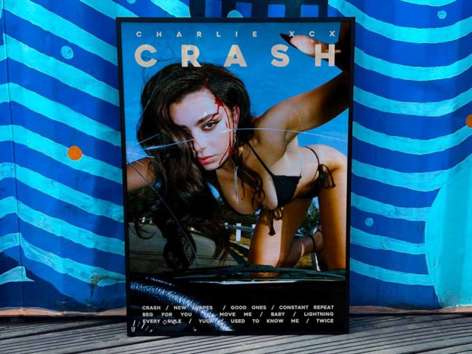 Charlie Xcx &Quot;Crash&Quot; Album Cover Poster #Fac 2