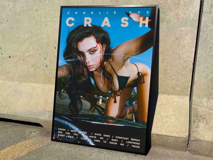 Charlie Xcx &Quot;Crash&Quot; Album Cover Poster #Fac 3