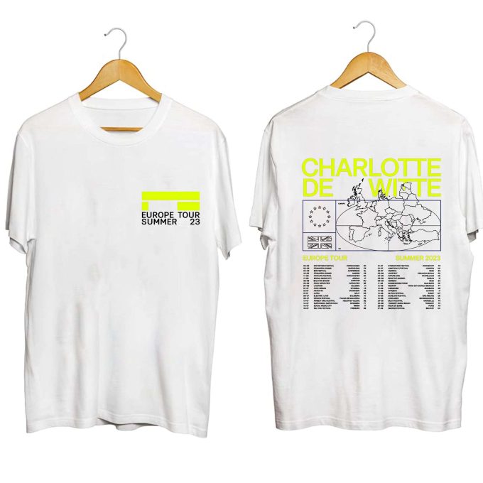 Charlotte De Witte Europe Tour 2023 Shirt, Charlotte De Witte 2023 Tour Shirt, Charlotte De Witte Fan Shirt, Charlotte De Witte Tour Shirt 2