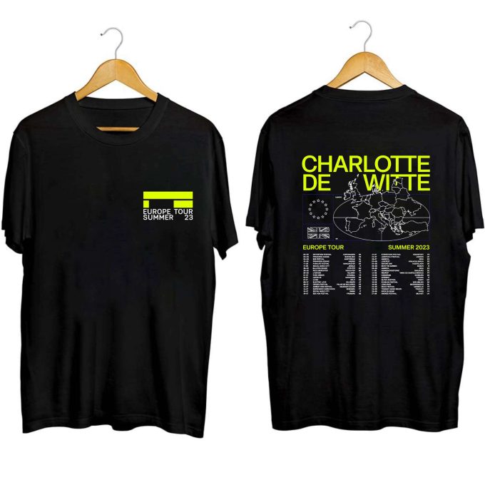 Charlotte De Witte Europe Tour 2023 Shirt, Charlotte De Witte 2023 Tour Shirt, Charlotte De Witte Fan Shirt, Charlotte De Witte Tour Shirt 1
