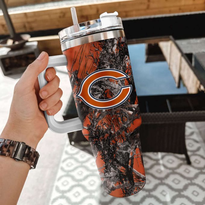 Chicago Bears Nfl Hunting Personalized Stanley Tumbler 40Oz 3