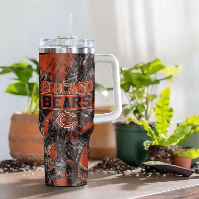 Chicago Bears Nfl Hunting Personalized Stanley Tumbler 40Oz 5