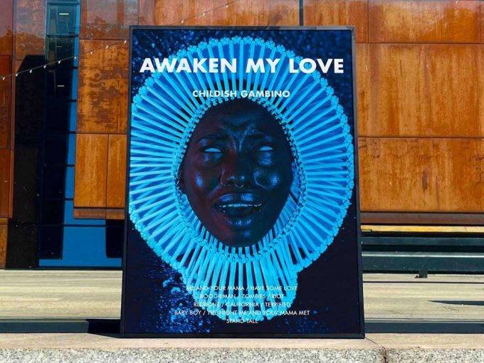 Childish Gambino &Quot;Awaken My Love&Quot; Album Cover Poster #Fac 2