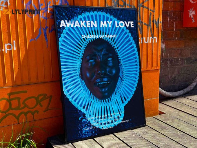 Childish Gambino &Amp;Quot;Awaken My Love&Amp;Quot; Album Cover Poster #Fac 1