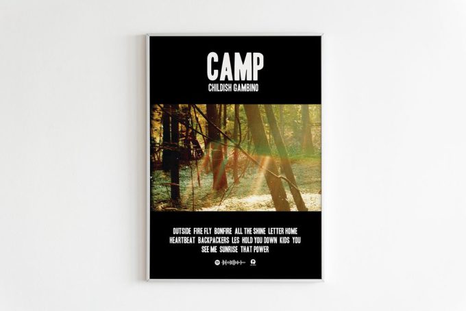 Childish Gambino 'Camp' Album Poster 3