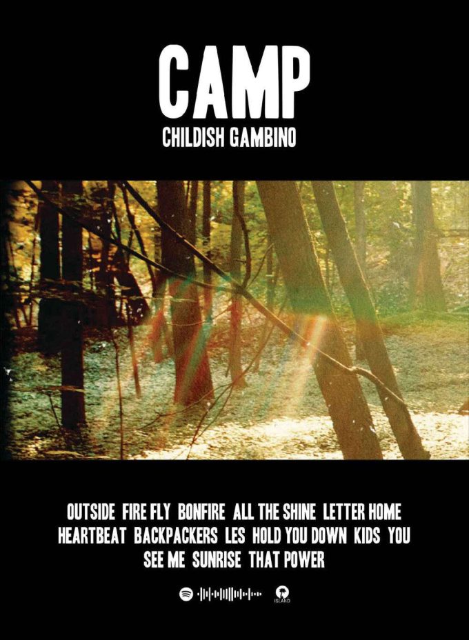 Childish Gambino 'Camp' Album Poster 4