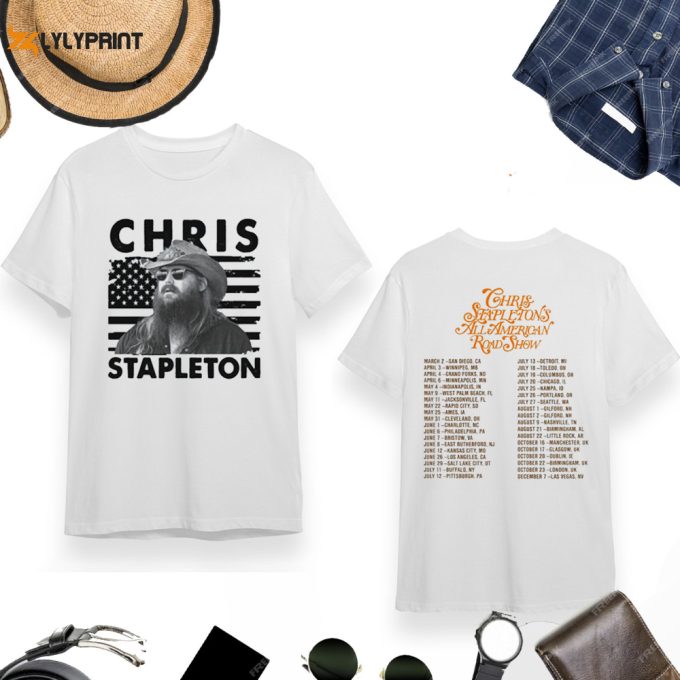 Chris Stapleton All American Road Show Shirt Chris Stapleton Retro Shirt Chris Stapleton Vintage Shirt Gift For Fan Chris Stapleton 1