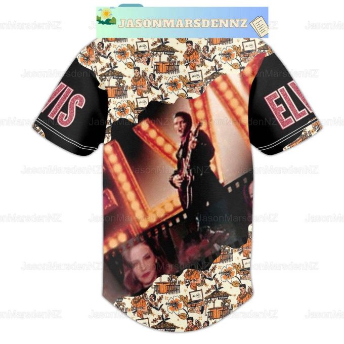 Christmas Evis Presley Baseball Jersey Shirt, Elvis Presley Jersey Shirt 3
