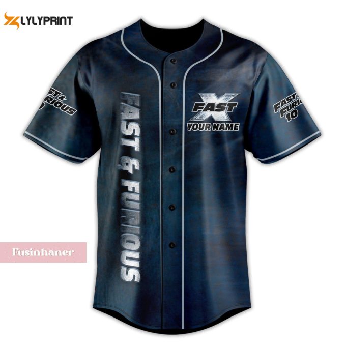 Christmas Fast Furious Jersey, Fast 2 Furious Baseball Jersey 2