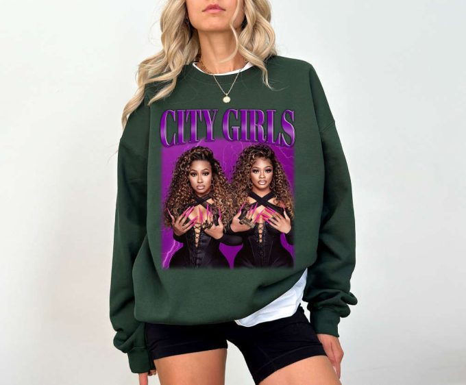 City Girls T-Shirt City Girls Shirt City Girls Tees City Girls Sweater Super Star Unisex T-Shirt Casual T-Shirt Shirt 4