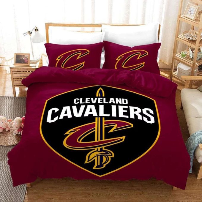 Cleveland Cavaliers Duvet Cover Bedding Set Gift For Fans 2024 Bd157 2