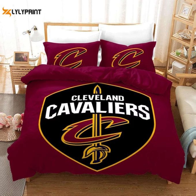 Cleveland Cavaliers Duvet Cover Bedding Set Gift For Fans 2024 Bd157 1