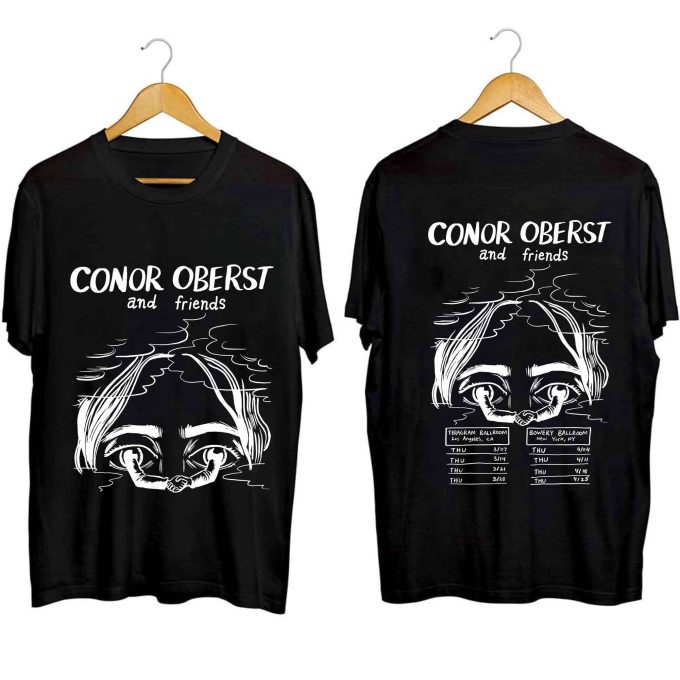 Conor Oberst - Conor Oberst And Friends 2024 Tour Shirt, Conor Oberst Fan Shirt, Conor Oberst 2024 Concert Shirt, Conor Oberst Tour Shirt 2