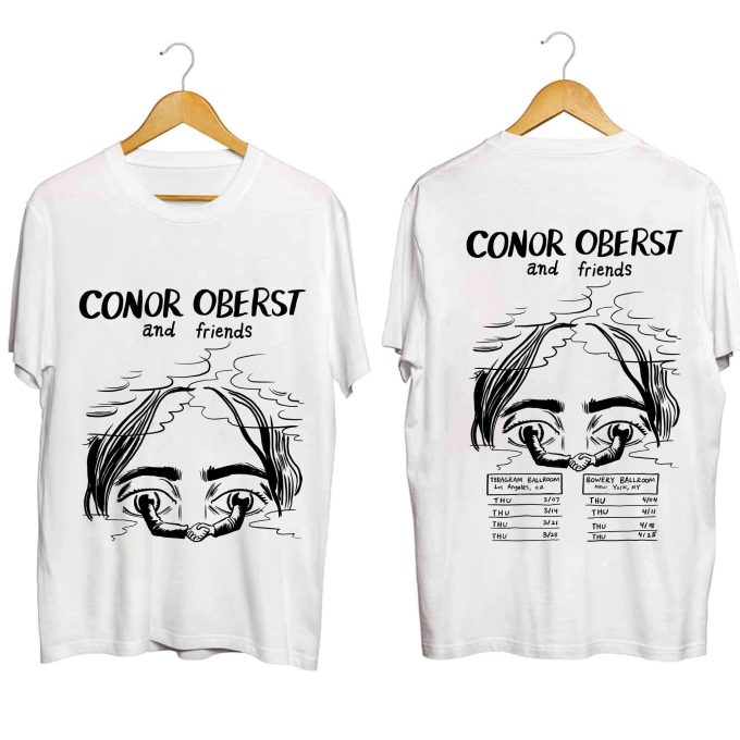 Conor Oberst - Conor Oberst And Friends 2024 Tour Shirt, Conor Oberst Fan Shirt, Conor Oberst 2024 Concert Shirt, Conor Oberst Tour Shirt 1