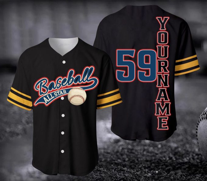 Custom Baseball Jersey,Personalized Jersey 3