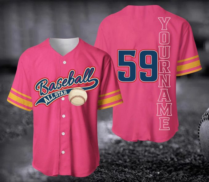 Custom Baseball Jersey,Personalized Jersey 4
