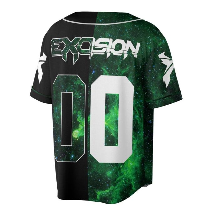 Custom Name Excision Dj Music Baseball Jersey, Dj Live World Tour 2023 Shirt 3