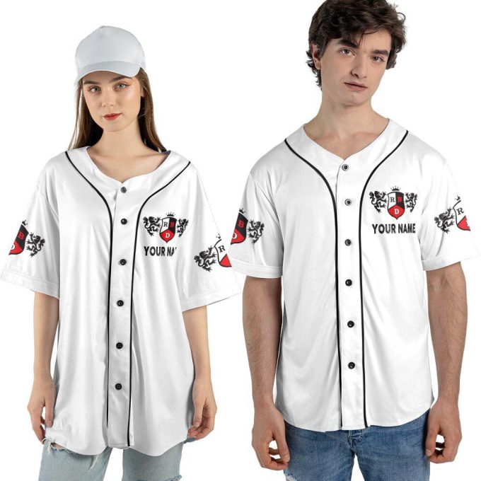 Custom Name Rebelde Music Baseball Jersey 4