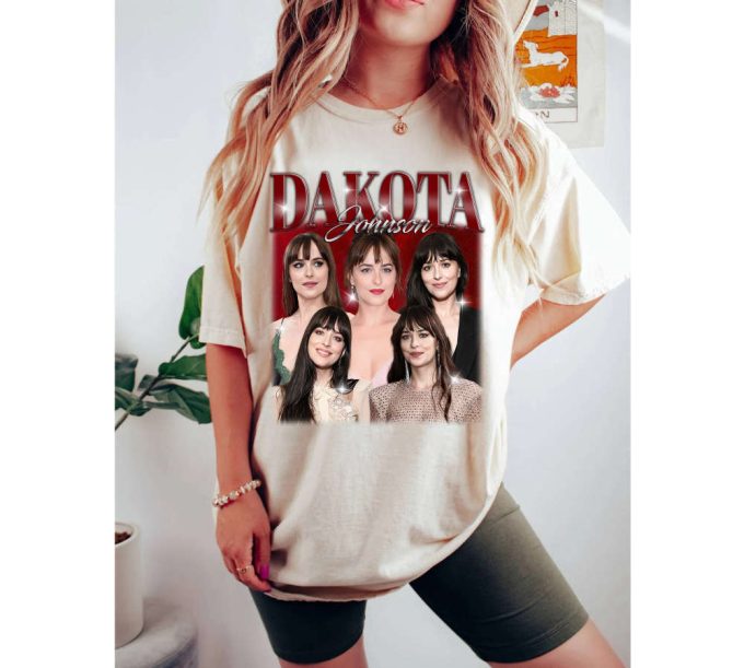 Dakota Johnson T-Shirt Dakota Johnson Shirt Dakota Johnson Tees Dakota Johnson Sweater Famous Unisex T-Shirt 3