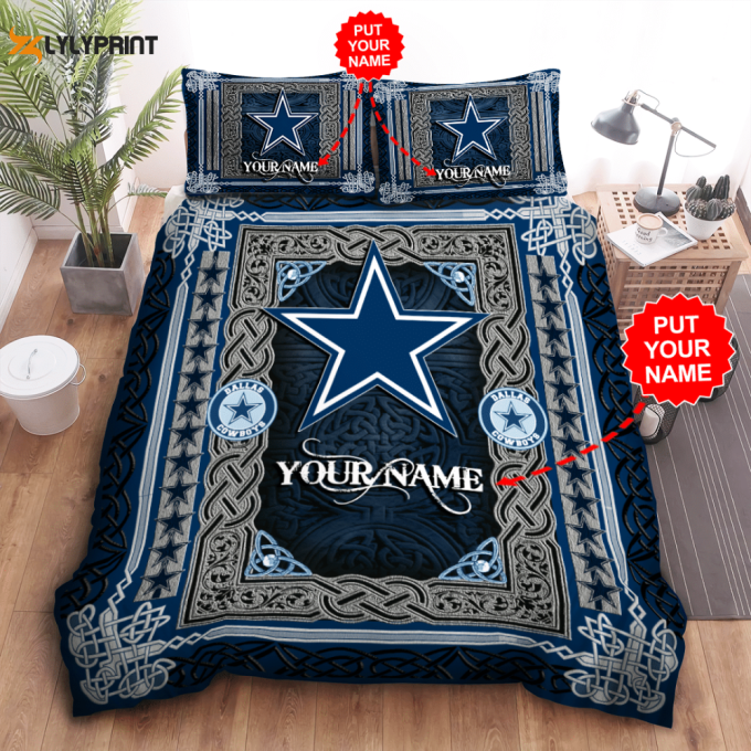 Dallas Cowboys Duvet Cover Bedding Set Gift For Fans 2024 Bd224 1