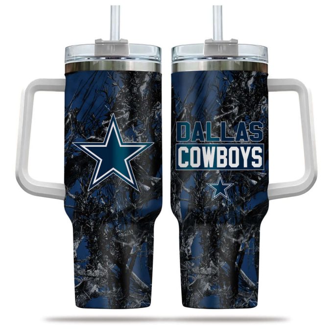 Dallas Cowboys Nfl Hunting Personalized Stanley Tumbler 40Oz 2
