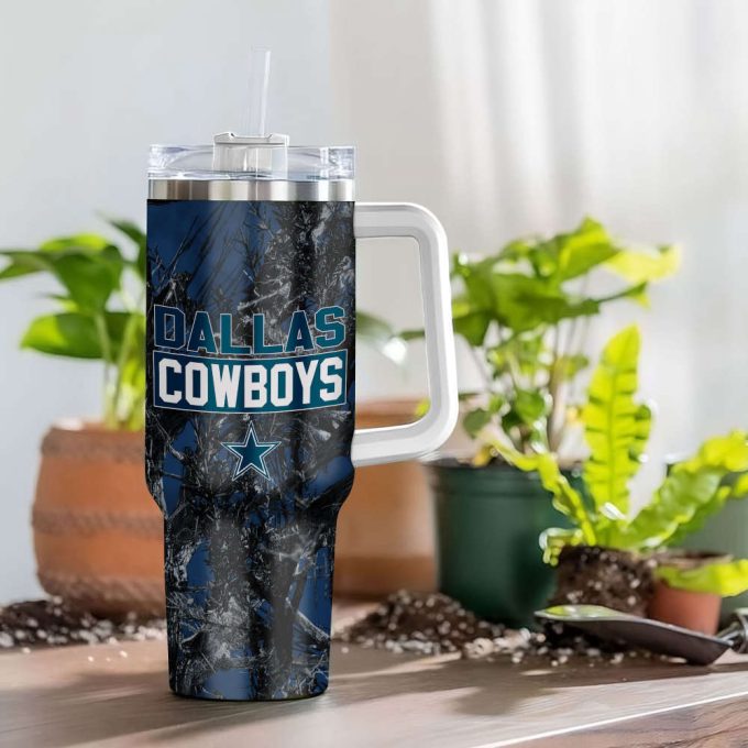 Dallas Cowboys Nfl Hunting Personalized Stanley Tumbler 40Oz 5
