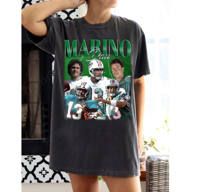 Dan Marino T-Shirt Dan Marino Shirt Dan Marino Tees Dan Marino Sweater Famous Unisex T-Shirt 2