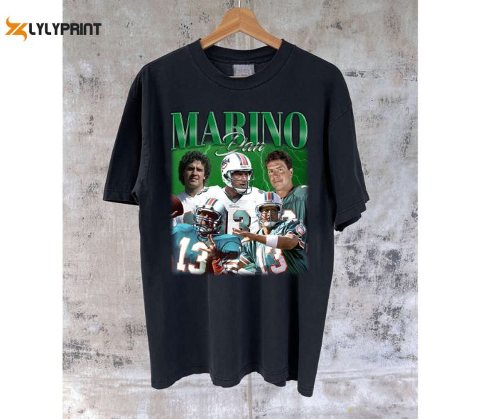 Dan Marino T-Shirt Dan Marino Shirt Dan Marino Tees Dan Marino Sweater Famous Unisex T-Shirt 1