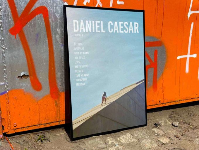 Daniel Caesar &Quot;Freudian&Quot; Album Cover Poster #Fac 2