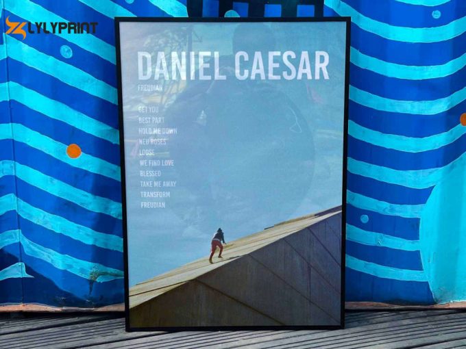 Daniel Caesar &Amp;Quot;Freudian&Amp;Quot; Album Cover Poster #Fac 1
