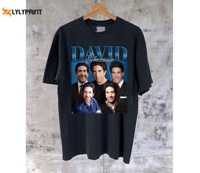 David Schwimmer T-Shirt David Schwimmer Shirt David Schwimmer Tees David Schwimmer Sweater Actor T-Shirt Casual T-Shirt Shirt 1