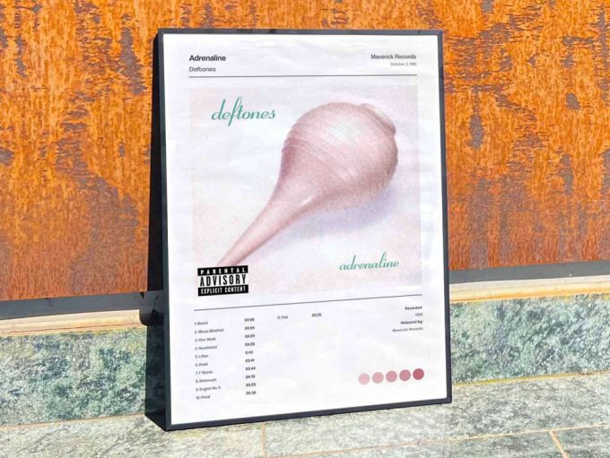 Deftones &Quot;Adrenaline&Quot; Album Cover Poster #5 2