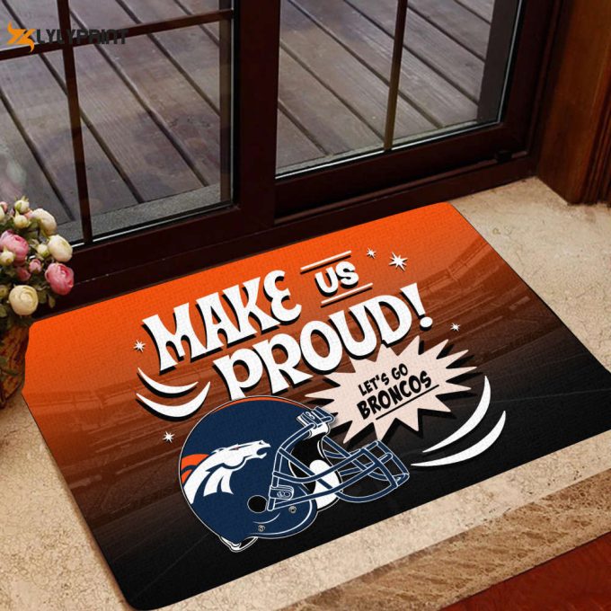 Denver Broncos Doormat Gift For Fans 1