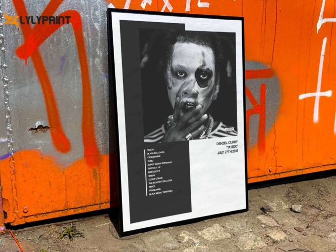 Denzel Curry &Amp;Quot;Ta13Oo&Amp;Quot; Album Cover Poster # 1