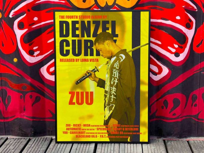 Denzel Curry &Quot;Zuu&Quot; Album Cover Poster For Home Room Decor #Myfac 2