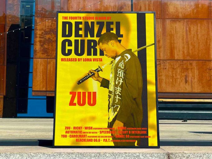 Denzel Curry &Quot;Zuu&Quot; Album Cover Poster For Home Room Decor #Myfac 3