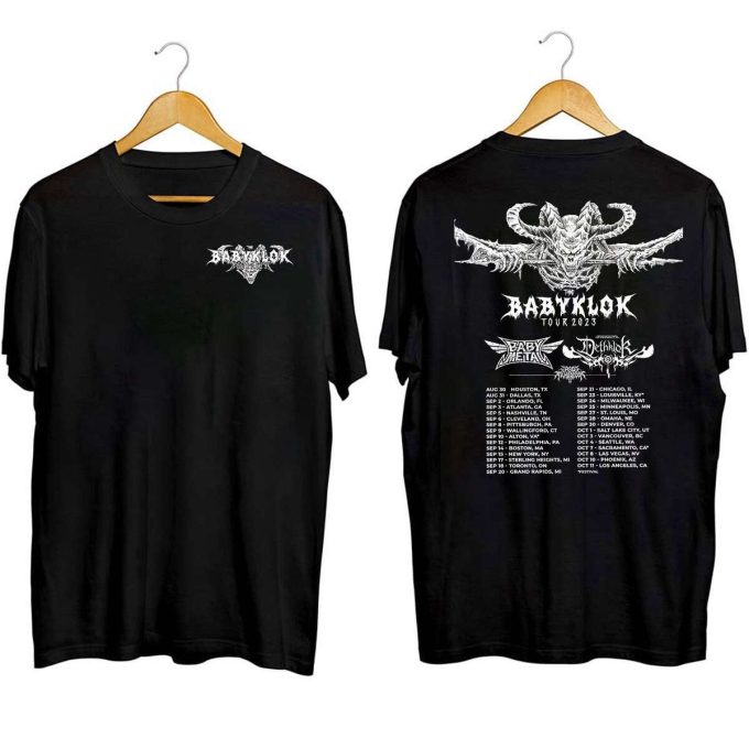 Dethklok Babyklok Tour 2023 Shirt: Rock Band Fan Concert Tee 1