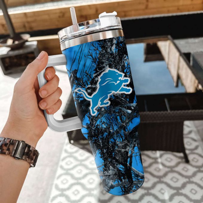 Detroit Lions Nfl Hunting Personalized Stanley Tumbler 40Oz 3
