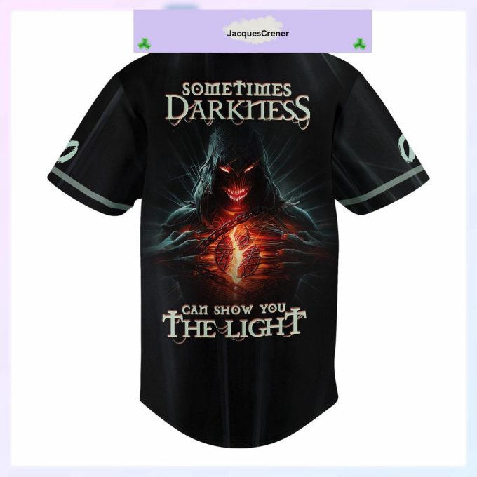 Disturbed Jersey, The Light Baseball Jersey 3